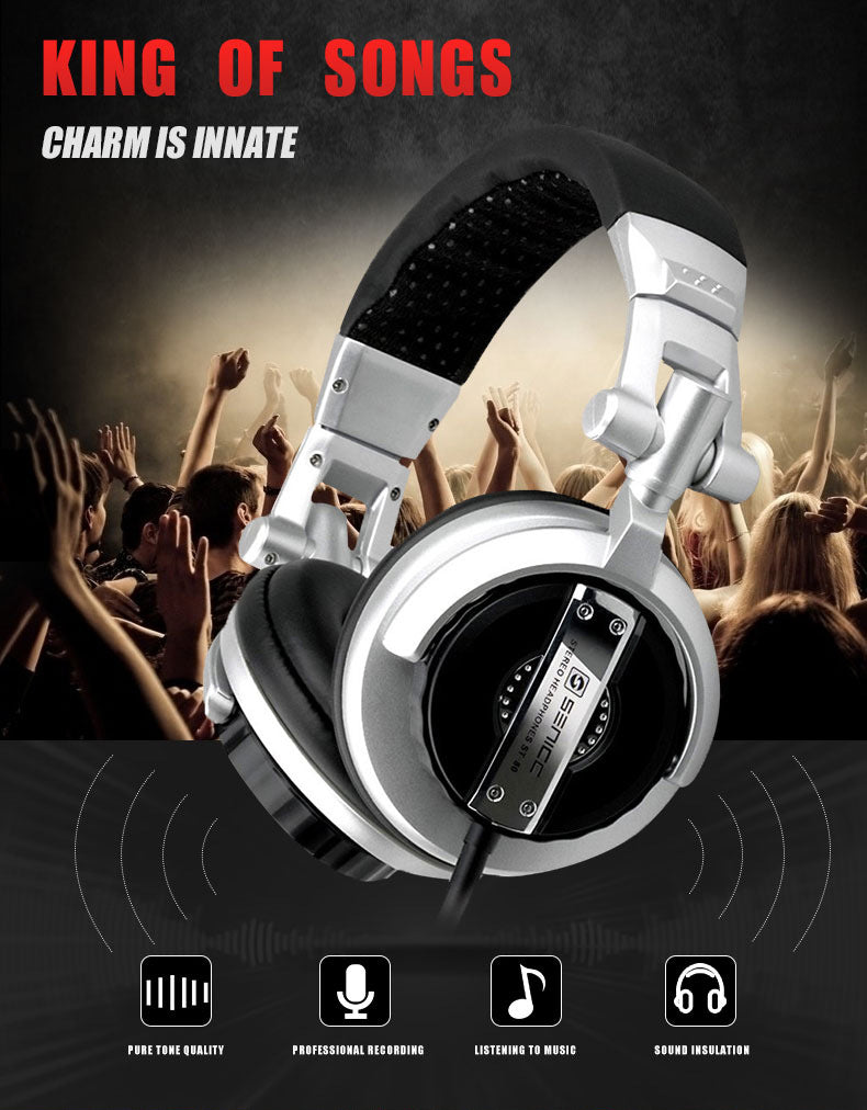 Casque Professionnel HDJ-1000 – Son Puissant, Basses Profondes & Confort Pro