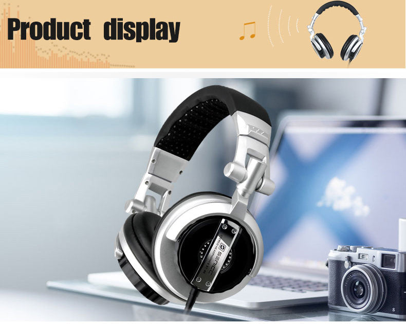 Casque Professionnel HDJ-1000 – Son Puissant, Basses Profondes & Confort Pro