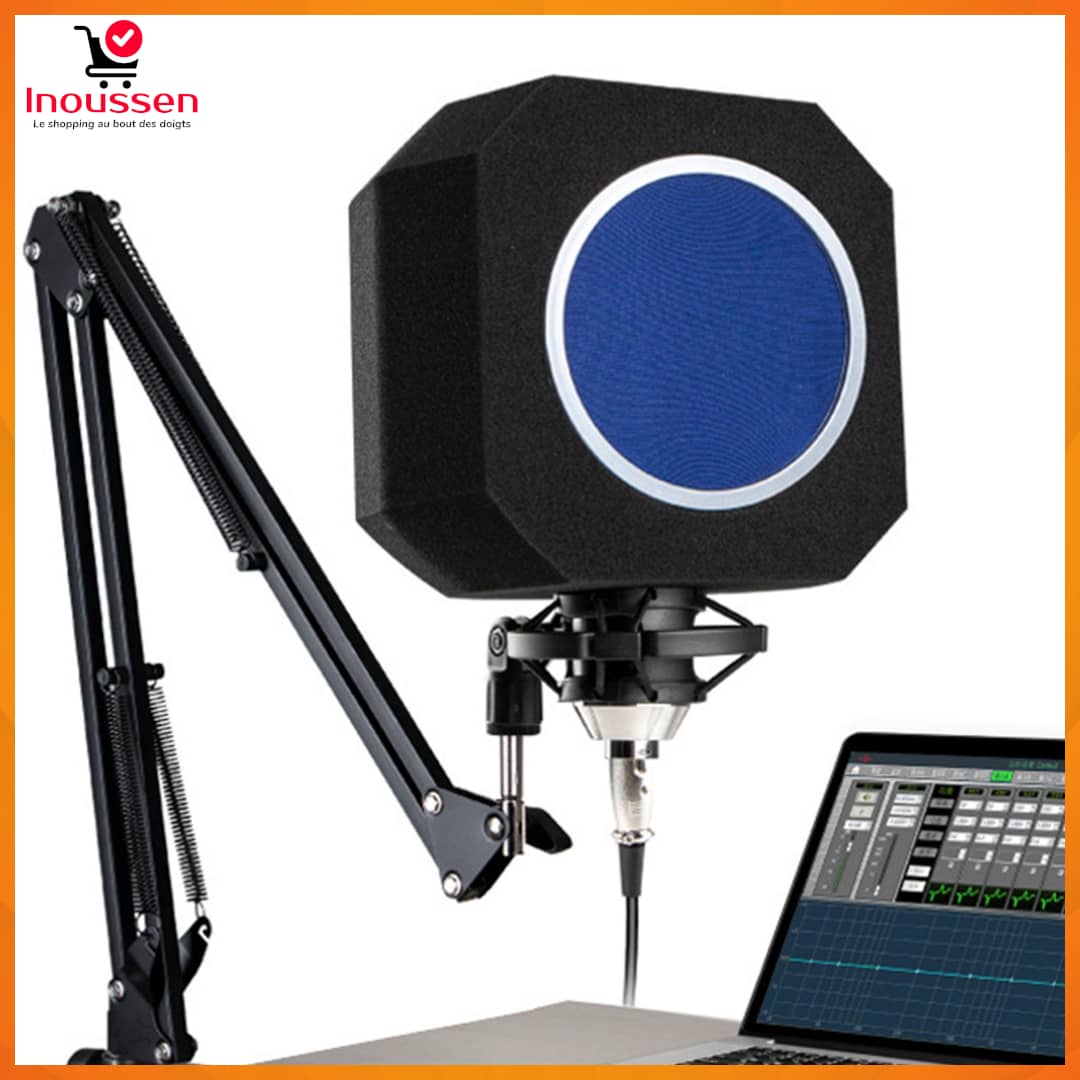 Bouclier Acoustique PF8  – Filtre Anti Bruit Pour Micro | Livraison Gratuite