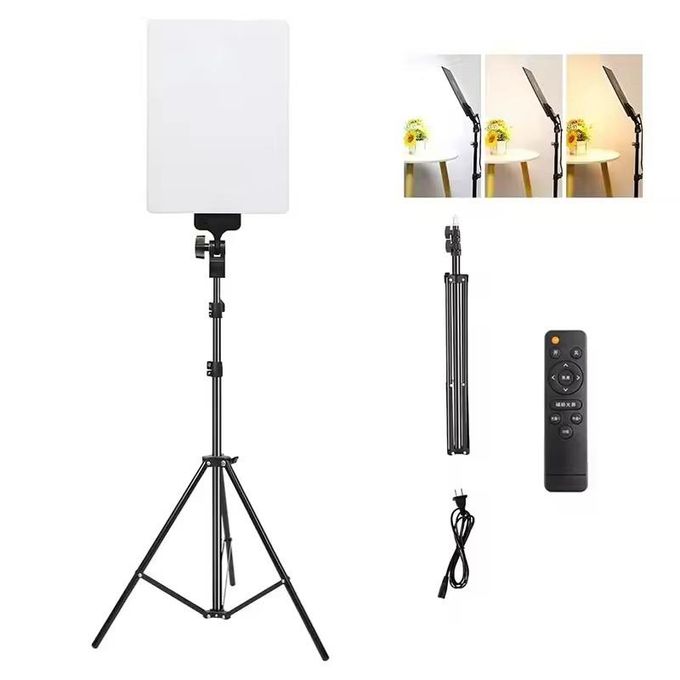 Kit d’Éclairage LED 24’’ avec Trépied – Idéal pour YouTube/Tiktok & Studio Photo