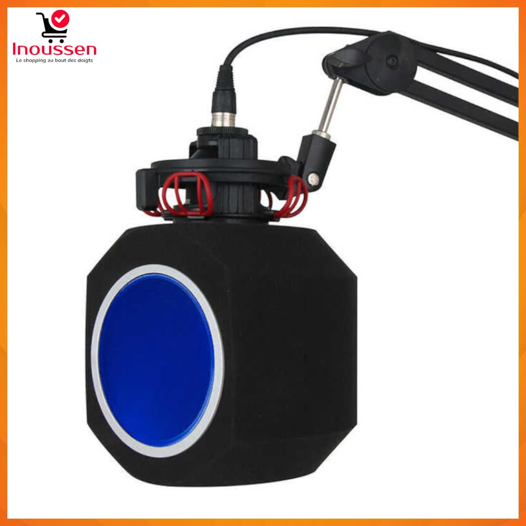 Bouclier Acoustique PF8  – Filtre Anti Bruit Pour Micro | Livraison Gratuite