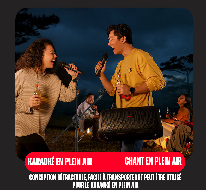 Trépied Support de Micro Boom – Réglable, Pliable & Ultra Stable