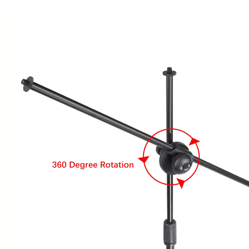 Trépied Support de Micro Boom – Réglable, Pliable & Ultra Stable